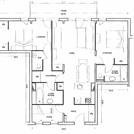 Le Boulier - 4 Pieces Pour 8 Personnes Mae-9964 Apartment